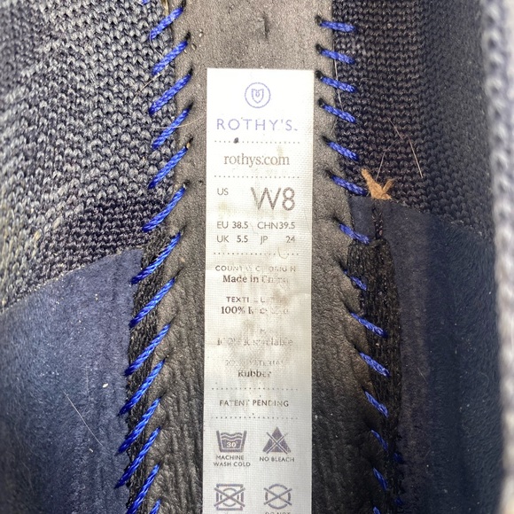 Rothys Retired The Point In Grey Camo - Picture 2 of 2